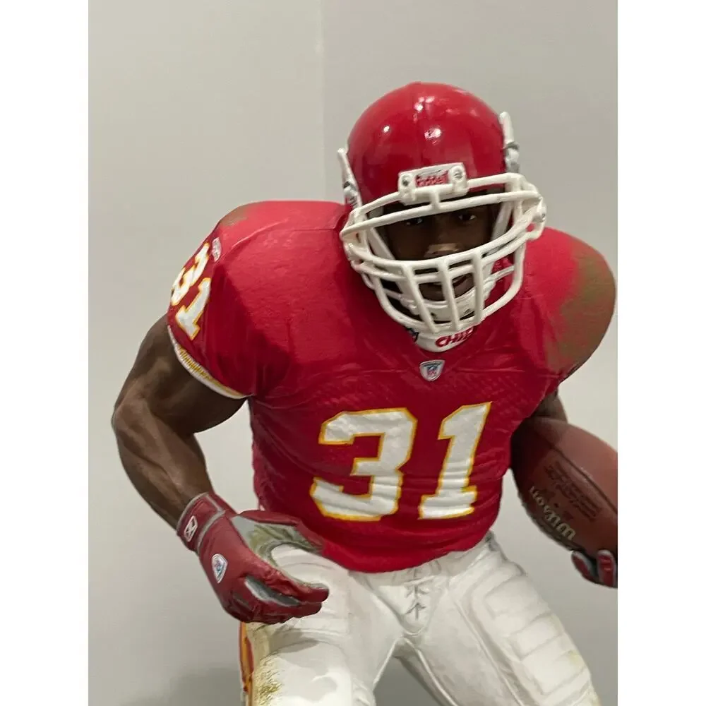 NFL KANSAS CITY CHIEFS #31 PRIEST HOLMES 11’FIGURE RED JERSEY 2004 COLLECTIBLE - Picture 11 of 16